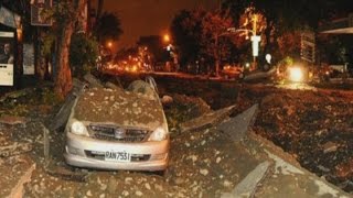 Taiwan gas explosion kills 24 injures 271 [upl. by Fugazy937]