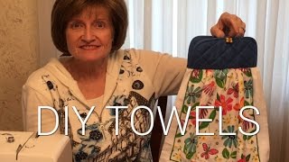 DIY Hanging Kitchen Towels [upl. by Nyliac]