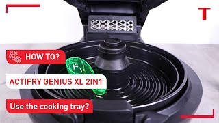 How to use the cooking tray of my Actifry Genius 2 in 1 [upl. by Alleras354]