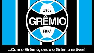 Hino do Grêmio Letra [upl. by Attevad]