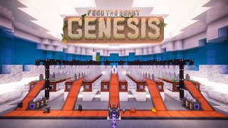 FTB Genesis EP10 Mystical Agriculture Garden Cloche Array [upl. by Elyssa597]