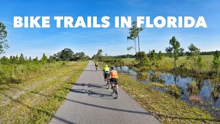 Bike trails in Florida  Coast to Coast Connector C2C [upl. by Natsreik591]