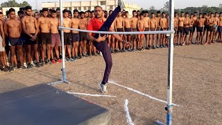 Indian Army High Jump Practice  Indore Physical Academy  9770678245 [upl. by Remo]