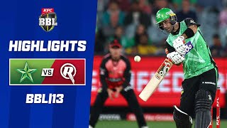 Melbourne Stars v Melbourne Renegades  BBL13 [upl. by Peterman]