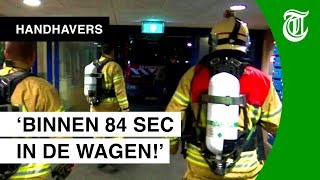 Snelste brandweer van NL in actie  HANDHAVERS 01 [upl. by Joanne]