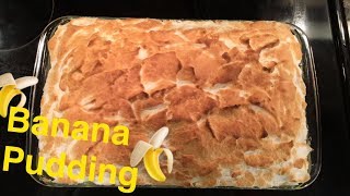 How to Make Banana Pudding TUTORIAL 2017 [upl. by Holbrooke]