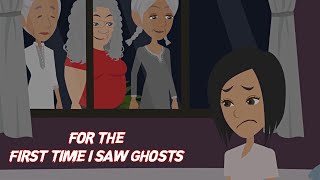 First Time I Saw Ghosts  Animated Horror Story In Hindi [upl. by Oisor]