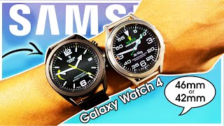 Galaxy Watch 4 Classic 46mm vs 42mm Dont BUY the WRONG ONE [upl. by Glenden]