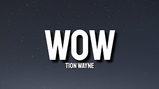 Tion Wayne  Wow Lyrics [upl. by Axe]