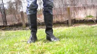 East German NVA leather jack boots [upl. by Nytsuj]