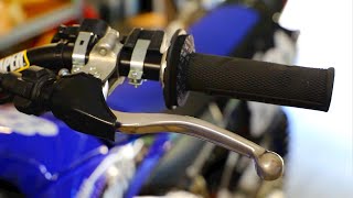 How To Replace a Dirt Bike Clutch Lever [upl. by Wachtel551]