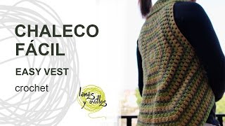 Tutorial Chaleco Crochet o Ganchillo Fácil [upl. by Gylys]