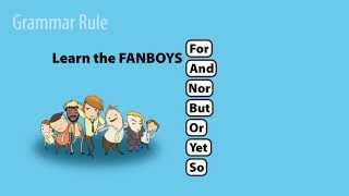 FANBOYS Coordinating Conjunctions [upl. by Bekha32]