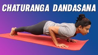 How to Master Chaturanga Dandasana [upl. by Atteuqihc]