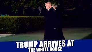 President Trump arrives at White House after visit to his property in MaraLago  USA I America [upl. by Rosse756]