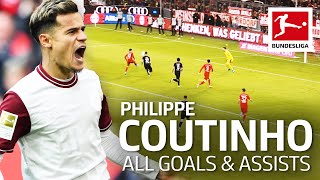 Philippe Coutinho  All Goals And Assists 201920 [upl. by Alesiram]