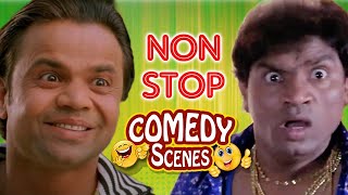 Top 10 Hindi Comedy Scenes  Paresh Rawal  Akshay Kumar Arshad Warsi  Johnny Lever  Rajpal Yadav [upl. by Leanora]