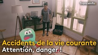 Quels sont les accidents domestiques les plus fréquents   franceinfo [upl. by Nyleahs]