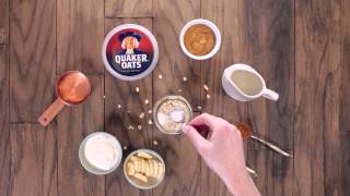 How to Make Overnight Oats  Quaker [upl. by Martineau]