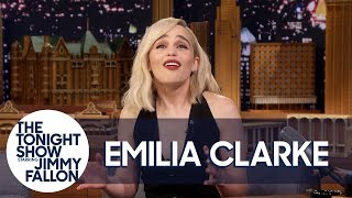 Emilia Clarke Shows Off Her Embarrassing Wookiee Impression [upl. by Olivero494]