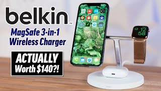 Belkin 3in1 MagSafe Charger Review Do I REGRET Buying it [upl. by Einnoc794]