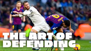 Best TACKLES AND BLOCKS  Sergio Ramos x Real Madrid [upl. by Triley908]