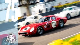 On board V12 Ferrari 250 GTO64 racing at Goodwood [upl. by Danell502]