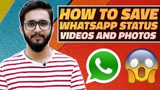 How to Download WhatsApp Status Videos and Photos on Your Android Smartphone [upl. by Anella776]