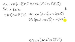 Beweis einer Mengengleichheit [upl. by Tirrag]