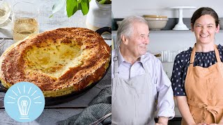 Jacques Pépins Mamans Cheese Soufflé  Genius Recipes [upl. by Pyotr]