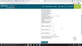 TUTORIAL REGISTRO A CAPACÍTATE PARA EL EMPLEO [upl. by Trin]