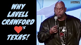 Why Lavell Crawford LOVES Texas [upl. by Elleirbag990]