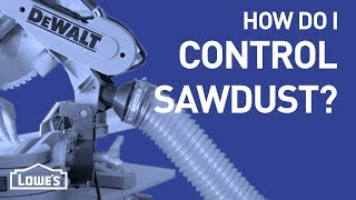 How Do I Control Sawdust  DIY Basics [upl. by Lashonda]