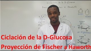 Ciclación de la Glucosa  Proyección de Fischer a Haworth [upl. by Dominy]