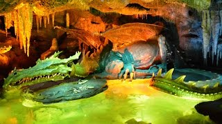 Dragons Lair in Sleeping Beauty Castle Disneyland Paris  Full Experience La Tanière du Dragon [upl. by Ecidnacal]