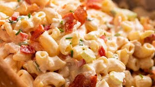 Creamy Chicken Pasta Salad [upl. by Thorwald]