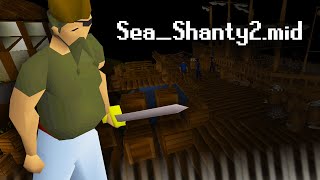 Sea Shanty2 from Runescape  Piano Tutorial [upl. by Port]