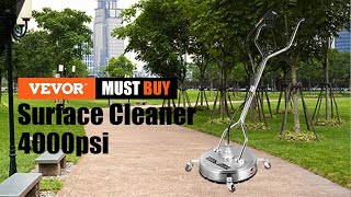 VEVOR Surface Cleaner 18 inch 4000psi Pressure with 38 Quick Connector Surface Cleaner [upl. by Crosley]