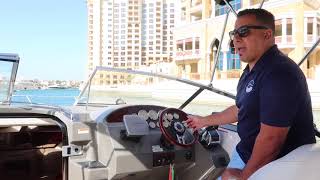 How to operate and park a quotDual Inboard Enginequot boat [upl. by Akinehc787]