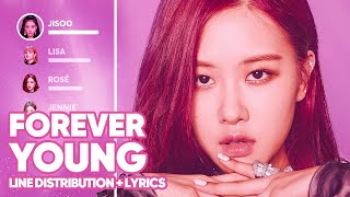 BLACKPINK  Forever Young Line Distribution  Lyrics Color Coded PATREON REQUESTED [upl. by Pirnot814]