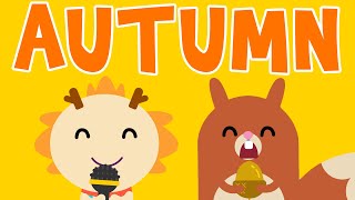 AUTUMN ♫ Seasons Song  Wormhole Learning  Songs For Kids [upl. by Atnes]