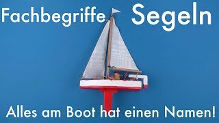 Fachbegriffe Segeln  Segelkurs 1 [upl. by Sallyann]