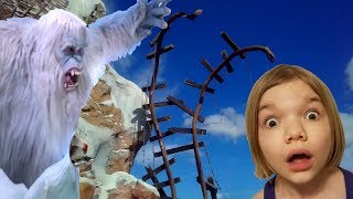 Yeti Broke the Roller Coaster Disney Expedition Everest POV Ride [upl. by Alyahsat698]