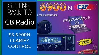 CRT SS6900N CB Radio clarifier 3 settings explained [upl. by Ennaesor2]