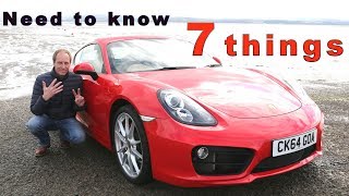 Porsche Cayman S  7 ownership things you have to know [upl. by Alhak274]