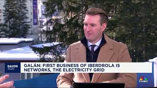 Iberdrolas Chairman interview CNBC  Davos 2025 [upl. by Swee928]