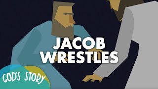 Gods Story Jacob Wrestles [upl. by Eniamej]