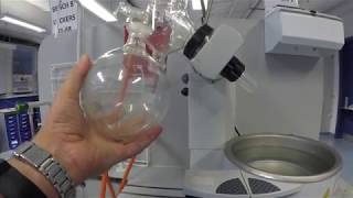 Removing Solvent by Rotary Evaporation [upl. by Nodnrb]