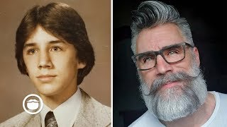 40 Years of Beards and Hairstyles [upl. by Seroka]