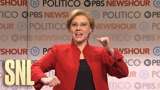 PBS Democratic Debate Cold Open  SNL [upl. by Nryhtak]